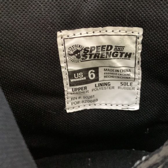 Motorcycle Riding Boot , Size 6 - Picture 5 of 8